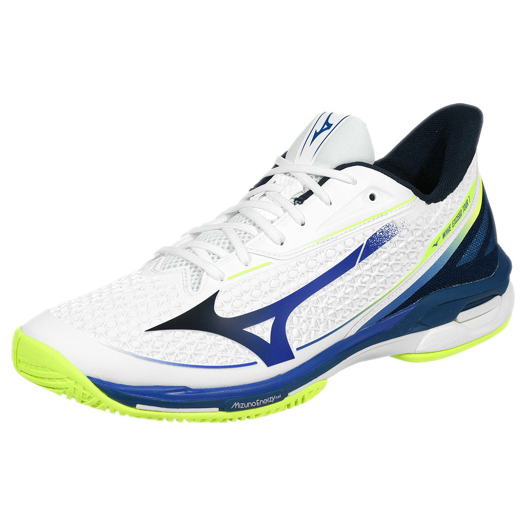 Mizuno Men's Wave Exceed Tour 7 - White/Dazzling Blue