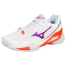 Mizuno Women's Neo Ace - White/Dahlia