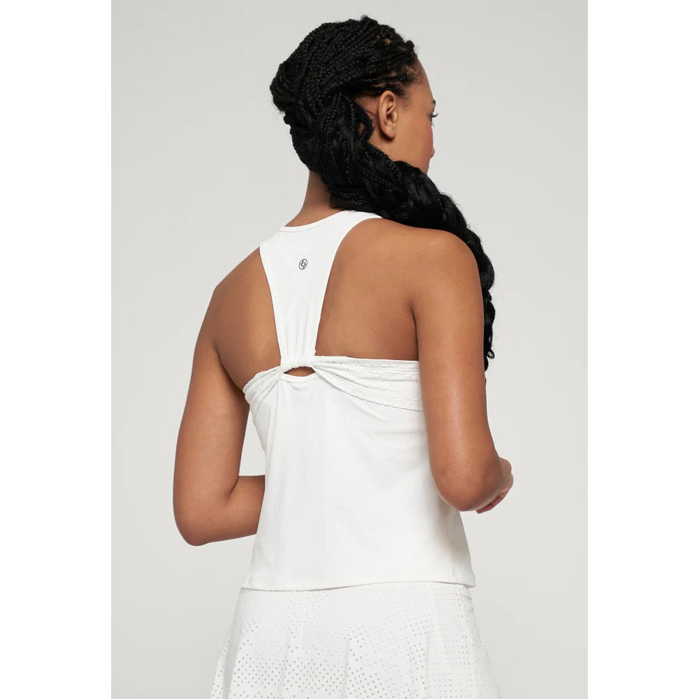 Lija Women's Star Tank - White
