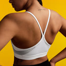 Nike Women's Indy V Neck Bra - White