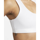 Nike Women's Alate All U Ribbed Sports Bra - White