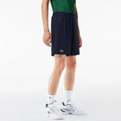 Lacoste Men's Recycled Fiber Tennis Short - Navy Blue
