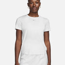 Nike Women's One Classic Short Sleeve Top - White