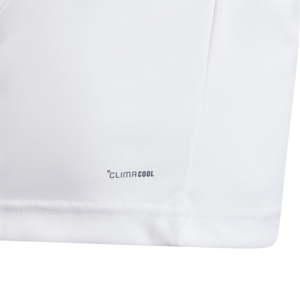 adidas Boys Club 3 Stripe Tee - White/Black