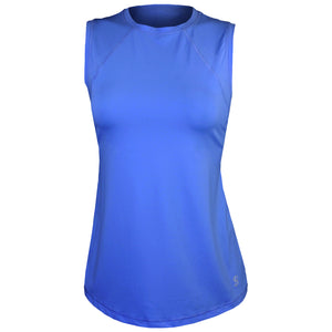 Sofibella Women's UV Colors Sleveless Top - Valley Blue