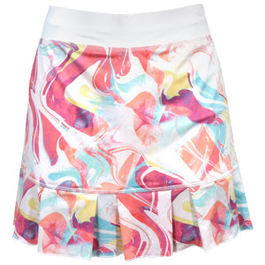 Sofibella Women's UV Colors 14" Skort - Fruity Marble