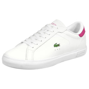 Lacoste Women's Powercourt 125 2 SFA - Lifestyle - White/Pink