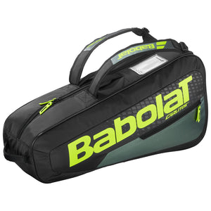 Babolat Junior RH Carlitos 3 Pack - Black/Yellow