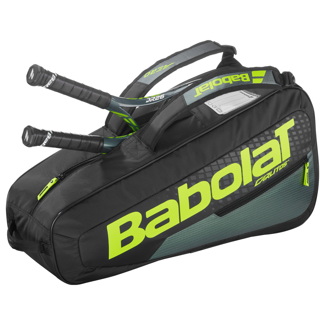 Babolat Junior RH Carlitos 3 Pack - Black/Yellow