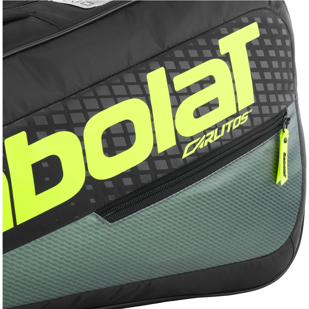 Babolat Junior RH Carlitos 3 Pack - Black/Yellow