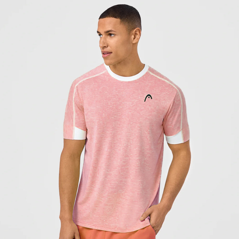 Head Men's Play Tech T-Shirt - Grapefruit