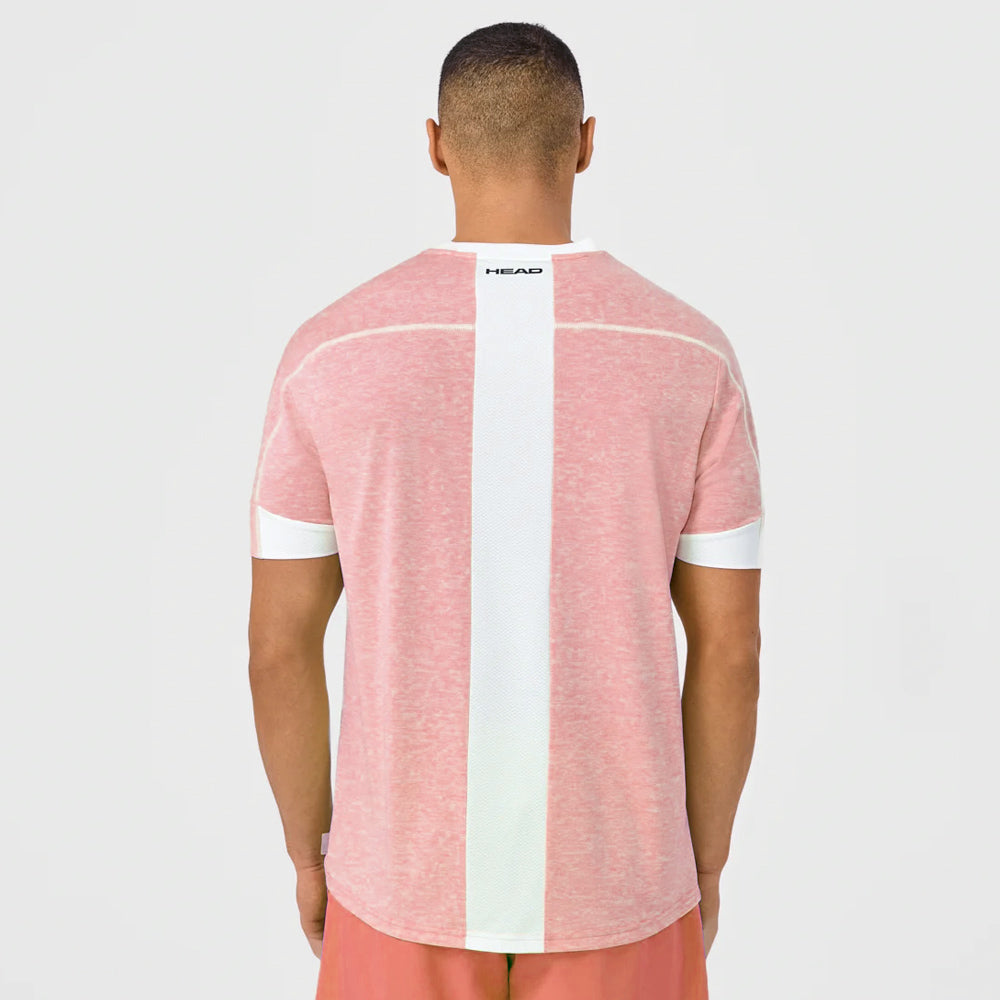 Head Men's Play Tech T-Shirt - Grapefruit