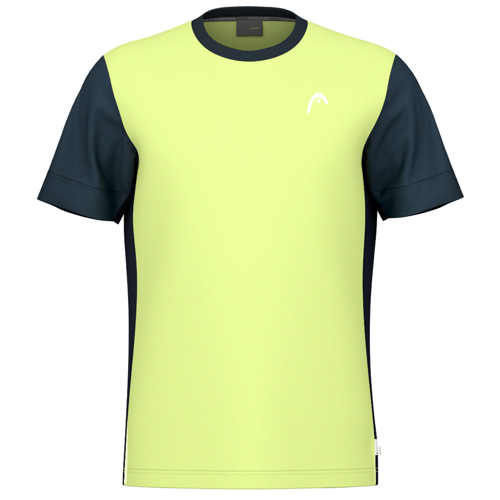 Head Men's Slice T-Shirt - Lightlime/Navy