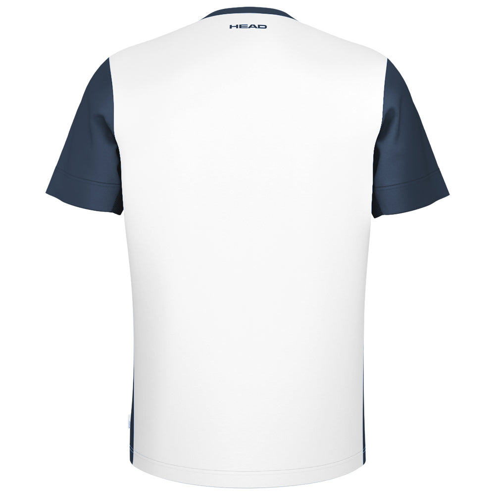 Head Boys Slice T-Shirt - White/Navy
