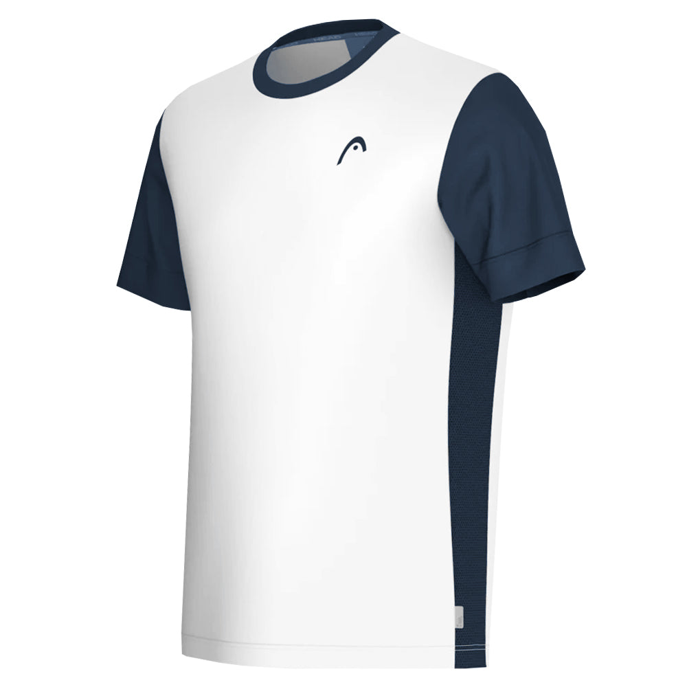 Head Boys Slice T-Shirt - White/Navy