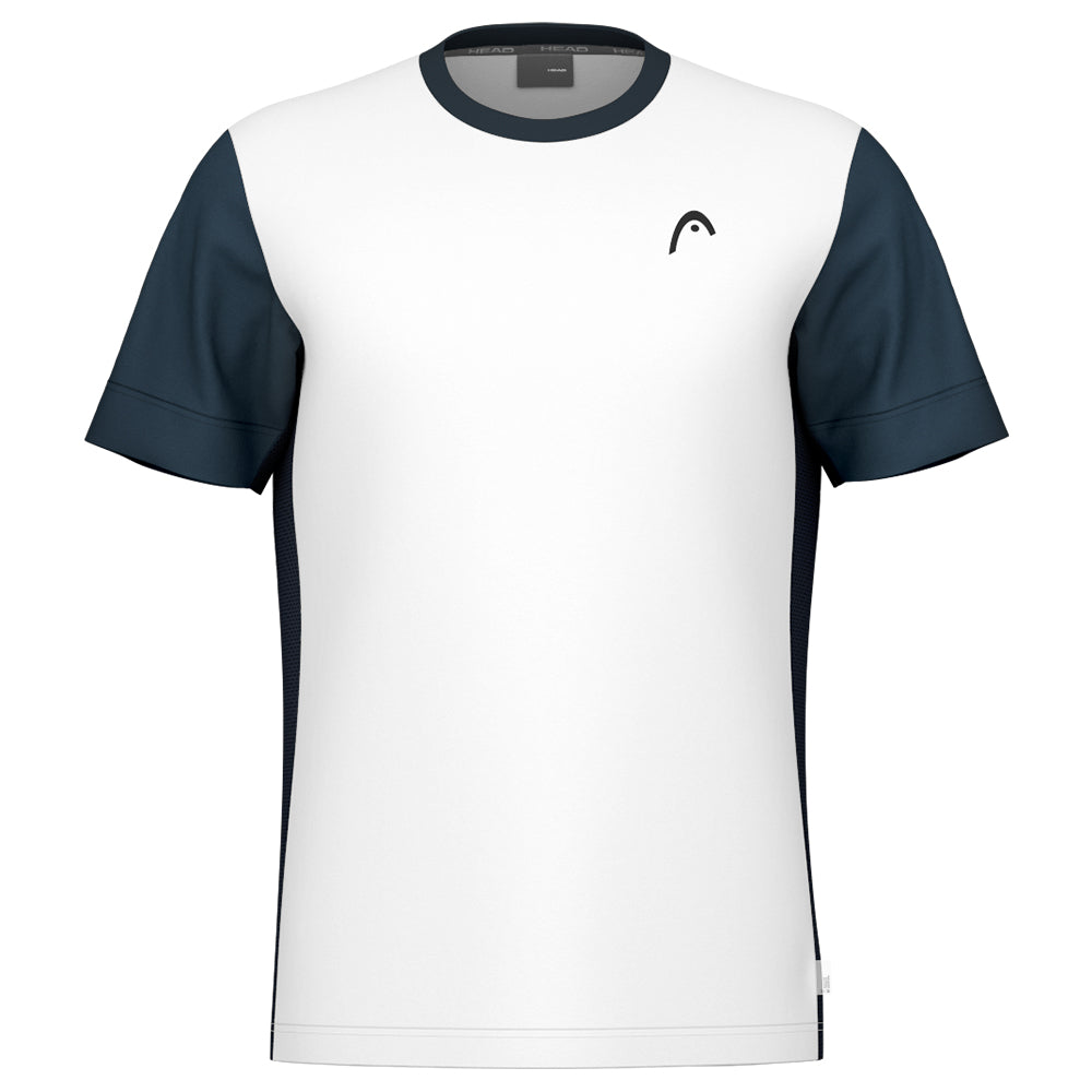 Head Boys Slice T-Shirt - White/Navy