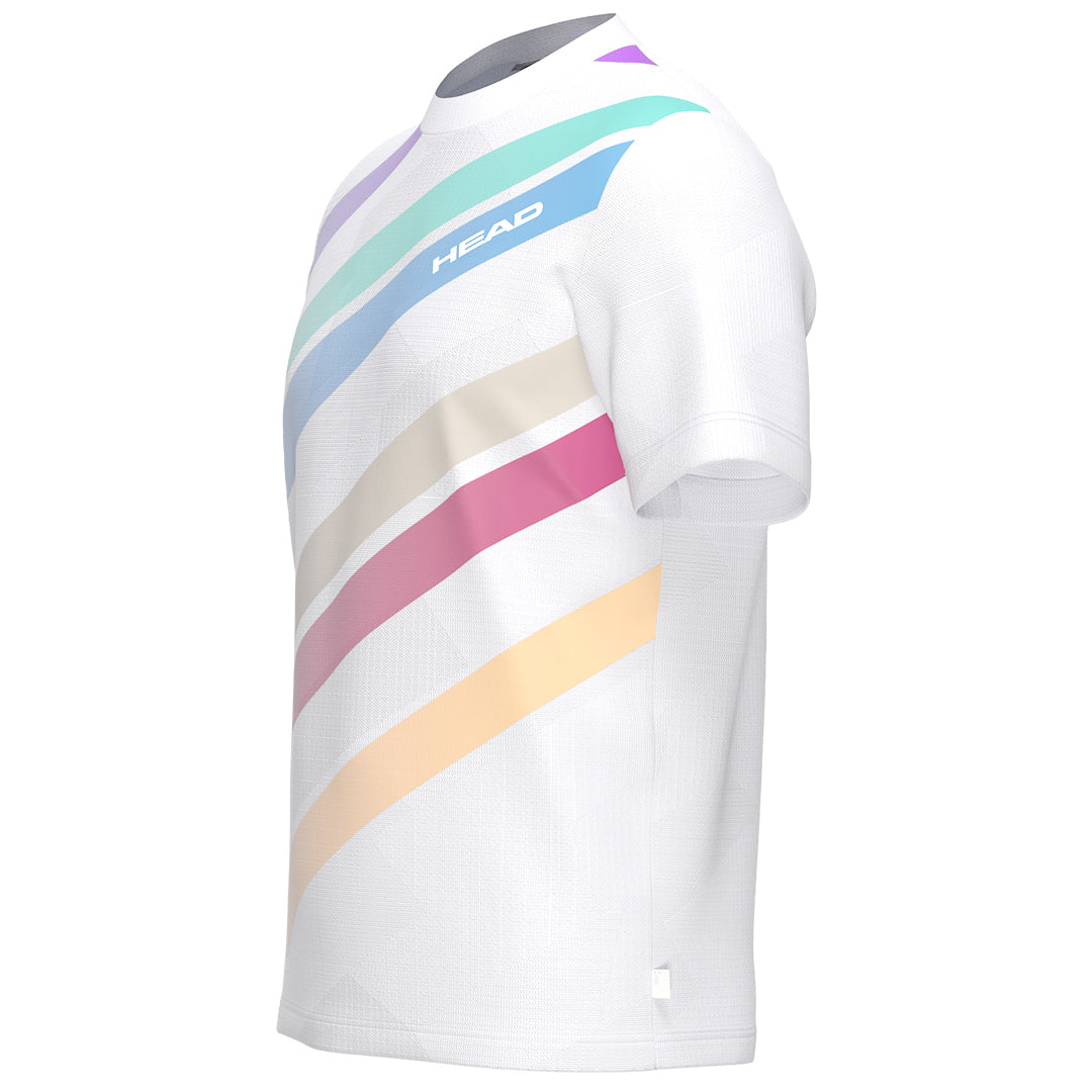 Head Men's Pro Tee - White/Multi