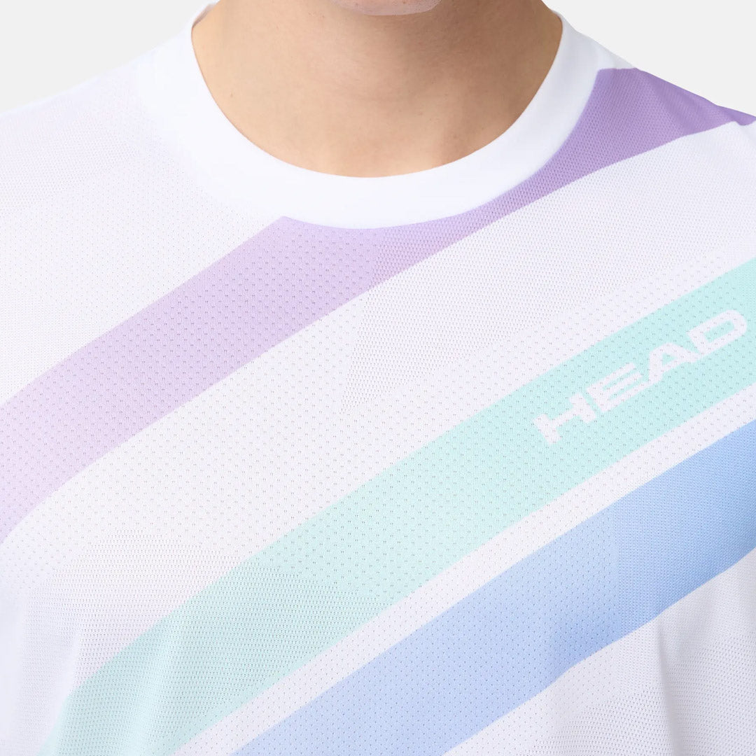 Head Men's Pro Tee - White/Multi