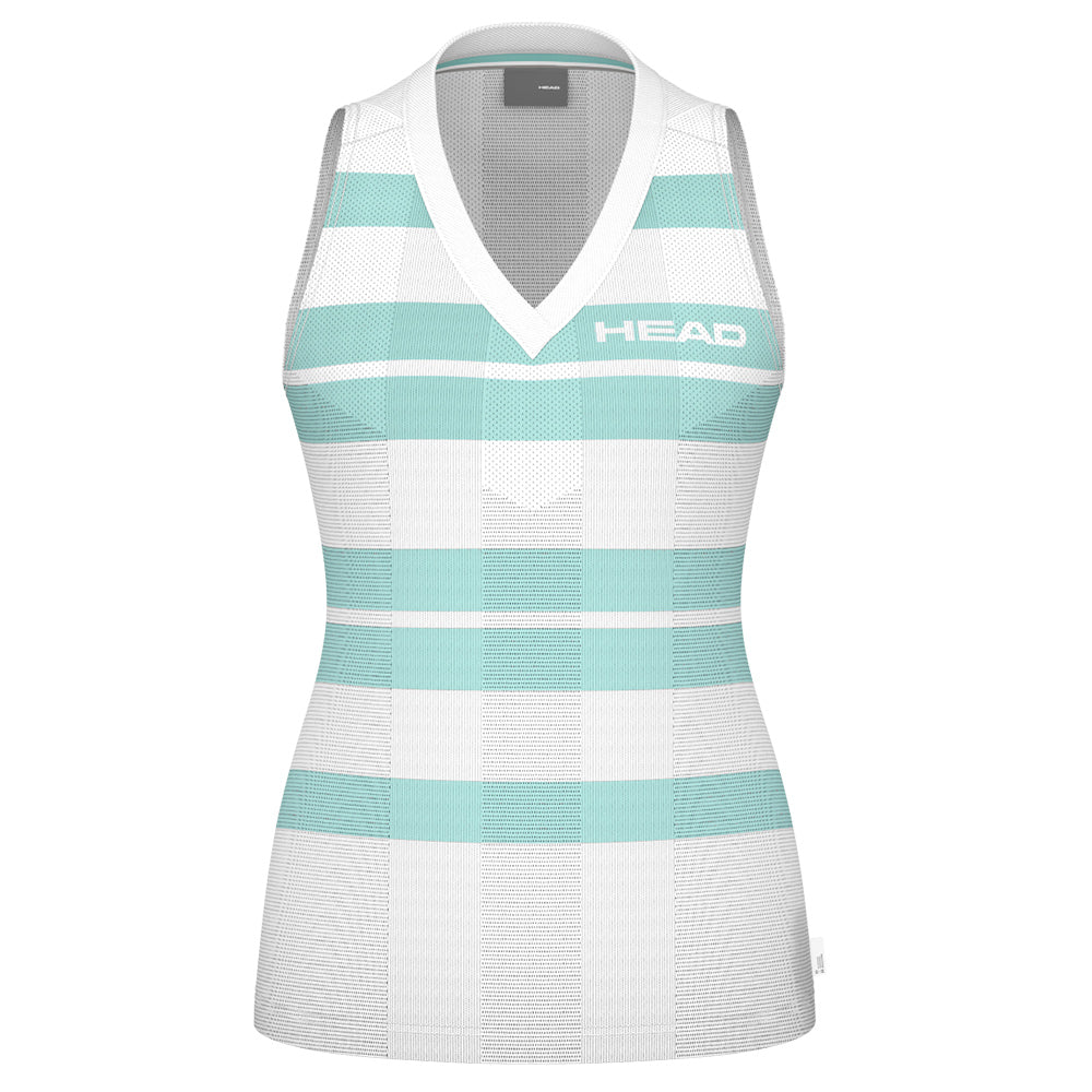 Head Women's Performance Tank - Print Perf/Aqua