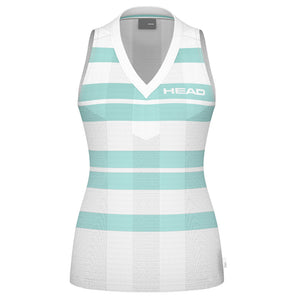 Head Women's Performance Tank - Print Perf/Aqua