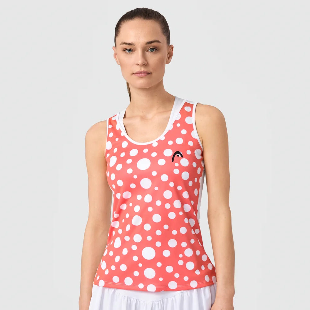 Head Women's Spirit II Tank - Grapefruit