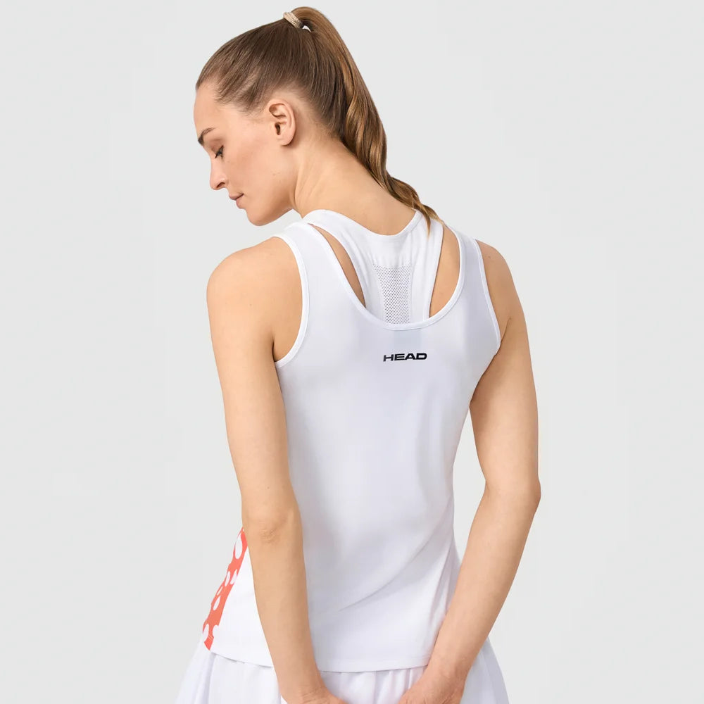 Head Women's Spirit II Tank - Grapefruit