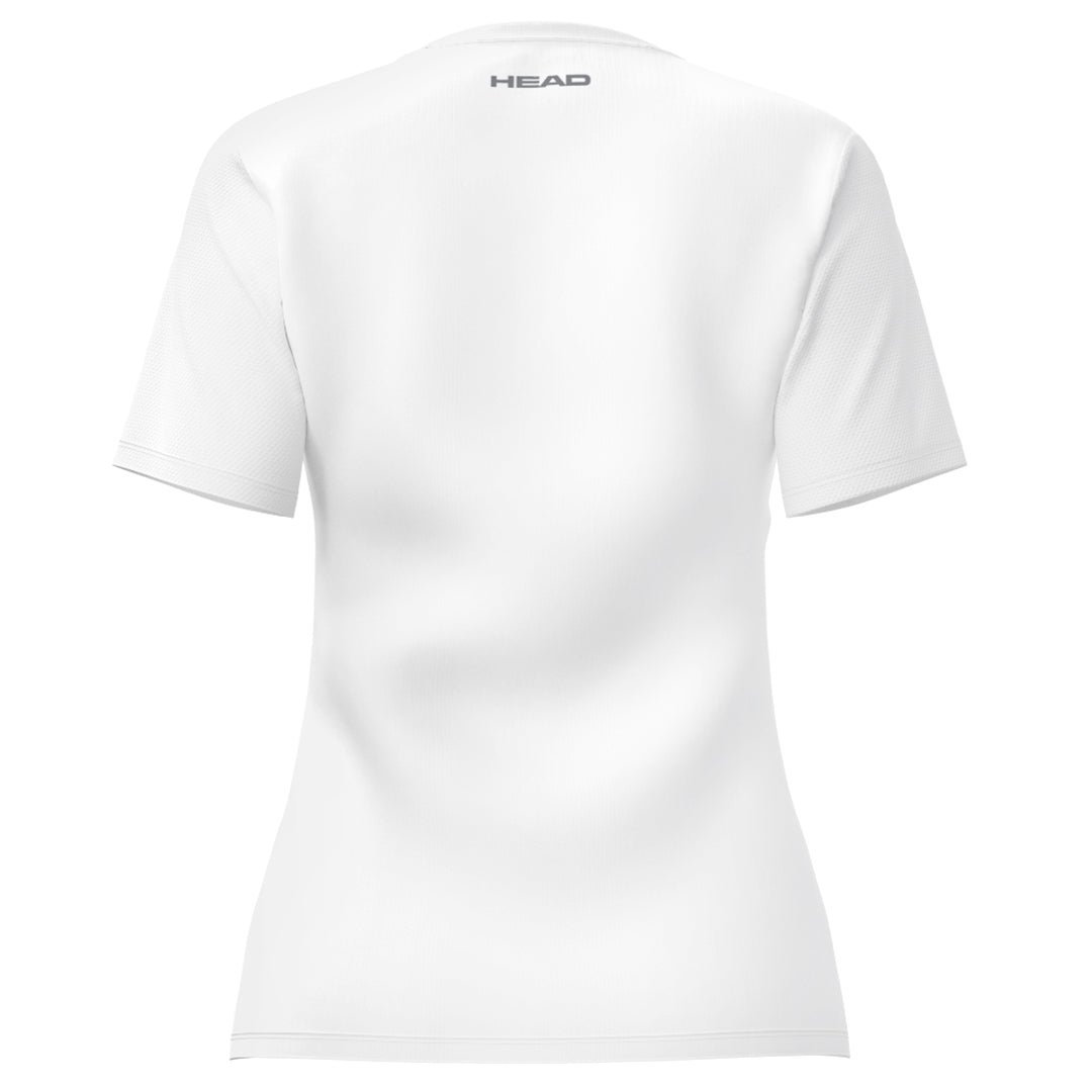 Head Girls Club Tech Tee - White