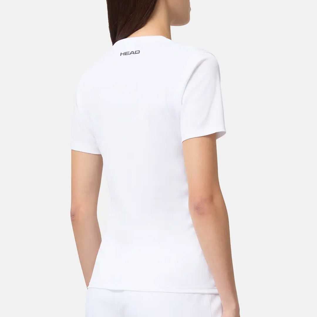 Head Women's Club Tech Tee - White