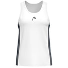 Head Women's Club Tech Tank - Navy/White