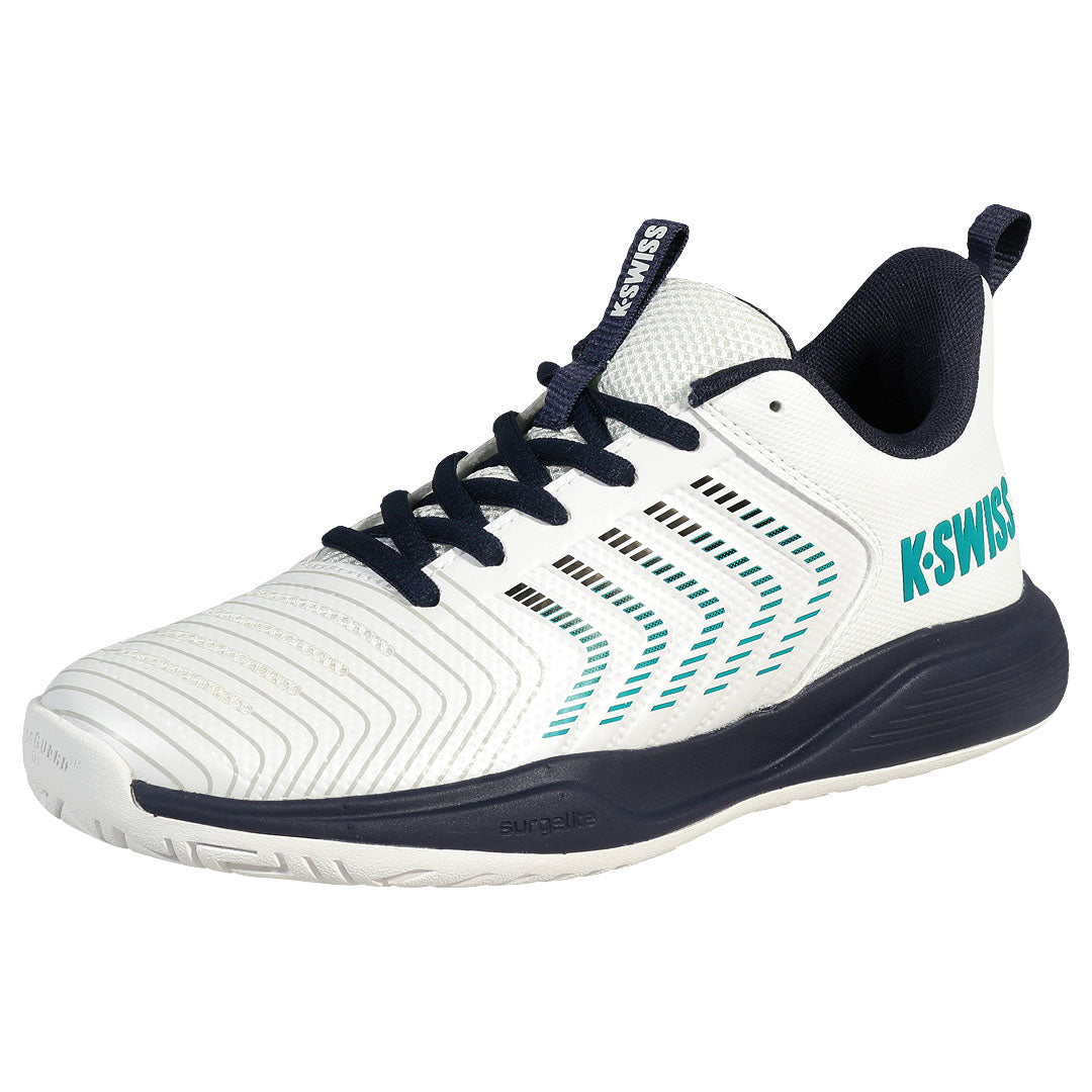 K-Swiss Junior Ultrashot Light - White/Baltic