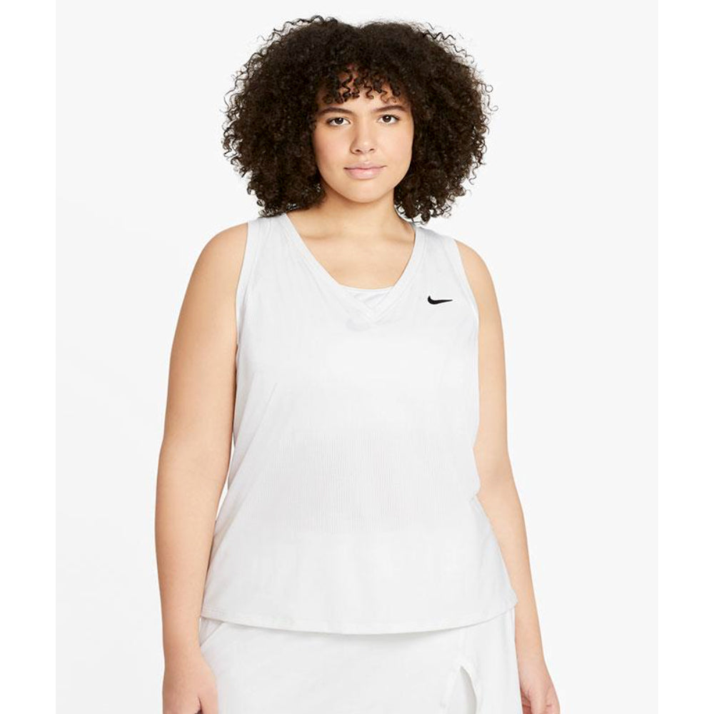 Nike Women's Victory Plus Tank - White