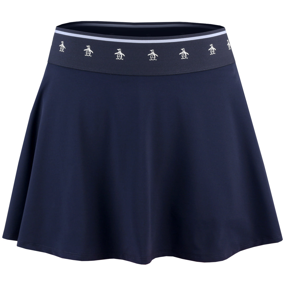 Penguin Women's Essentials Elastic Skort - Black Iris