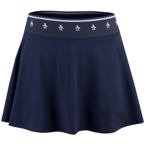 Penguin Women's Essentials Elastic Skort - Black Iris