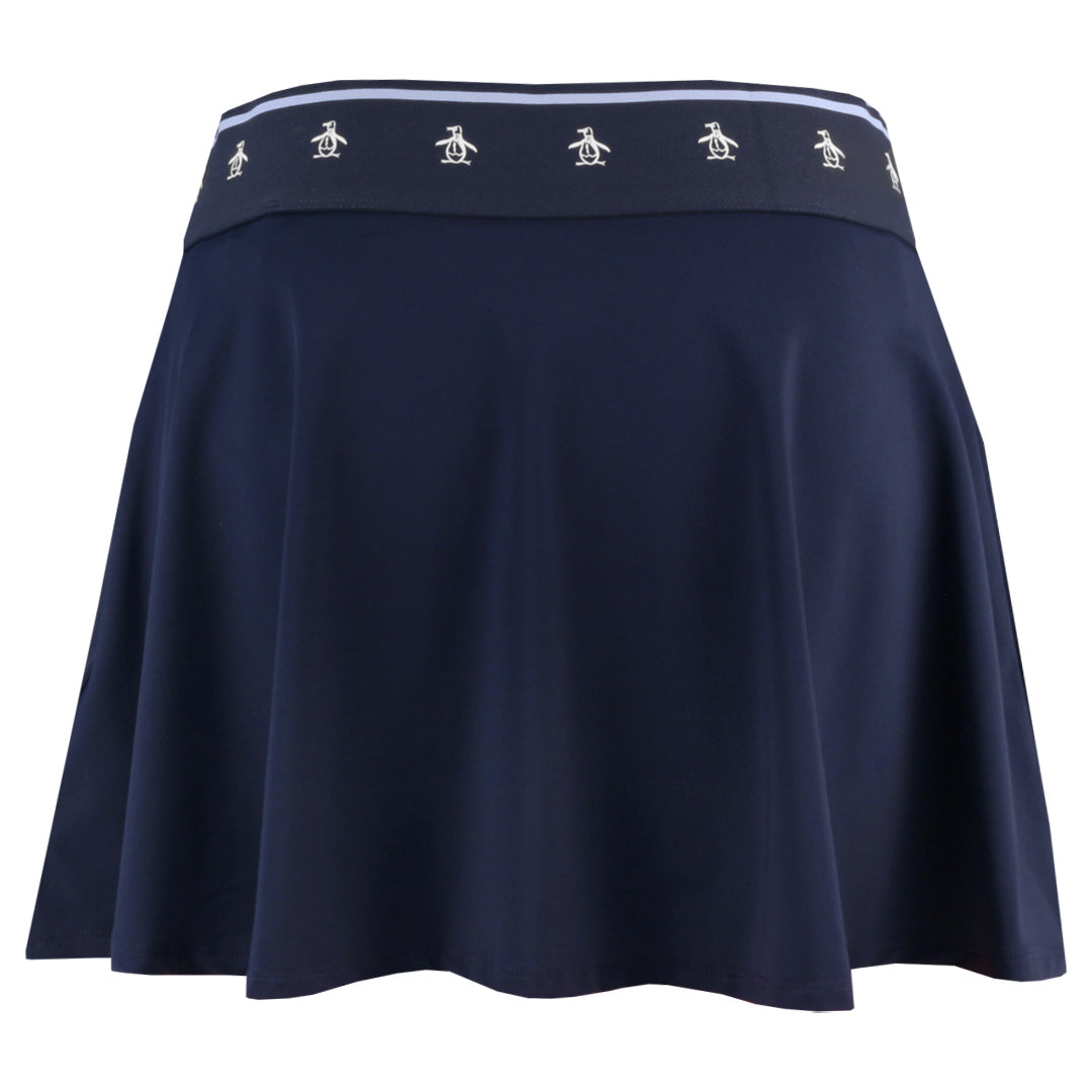 Penguin Women's Essentials Elastic Skort - Black Iris