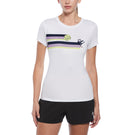 Penguin Women's Pete Colour Block Tee - White