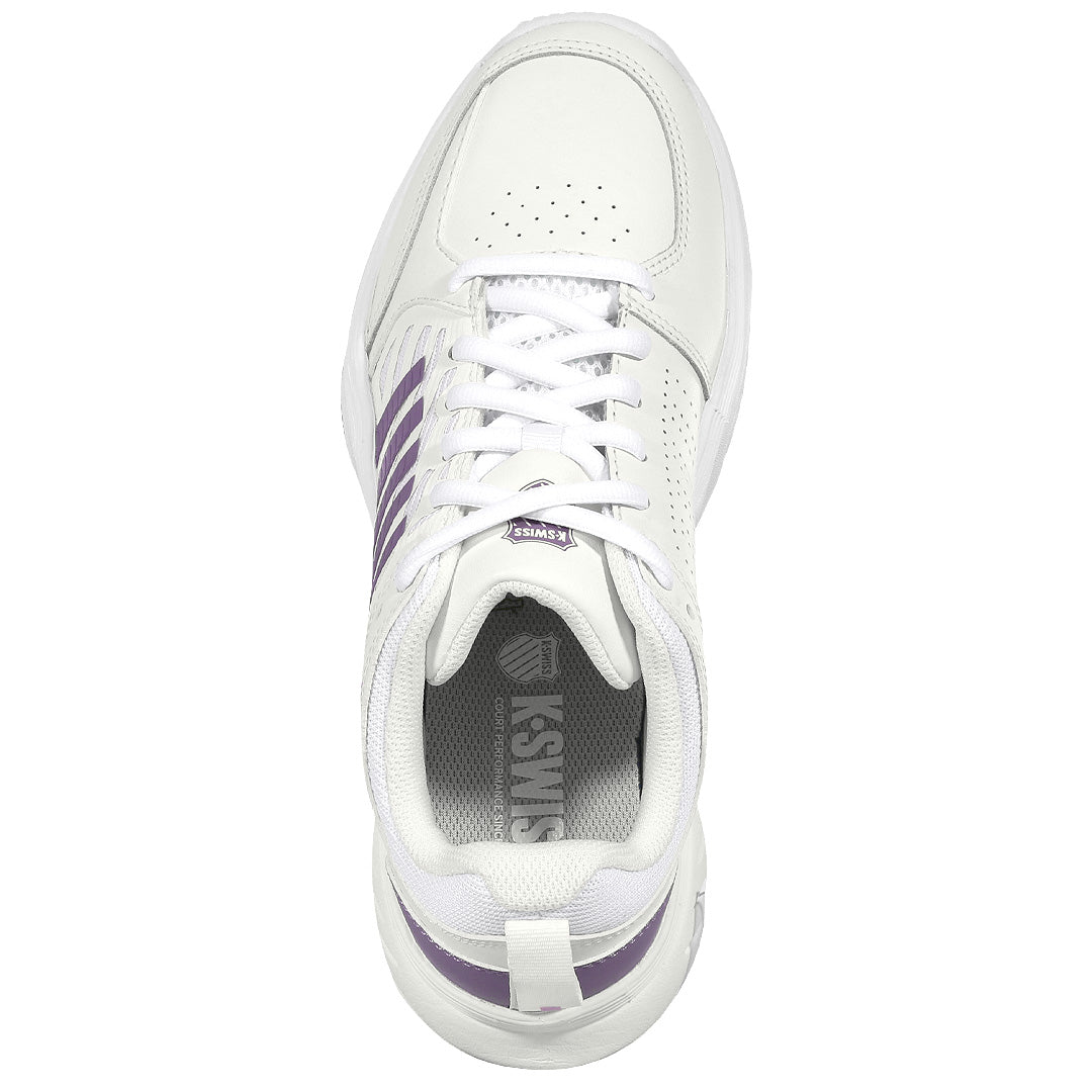 K-Swiss Women's Court Express 2 - White/Purple Haze