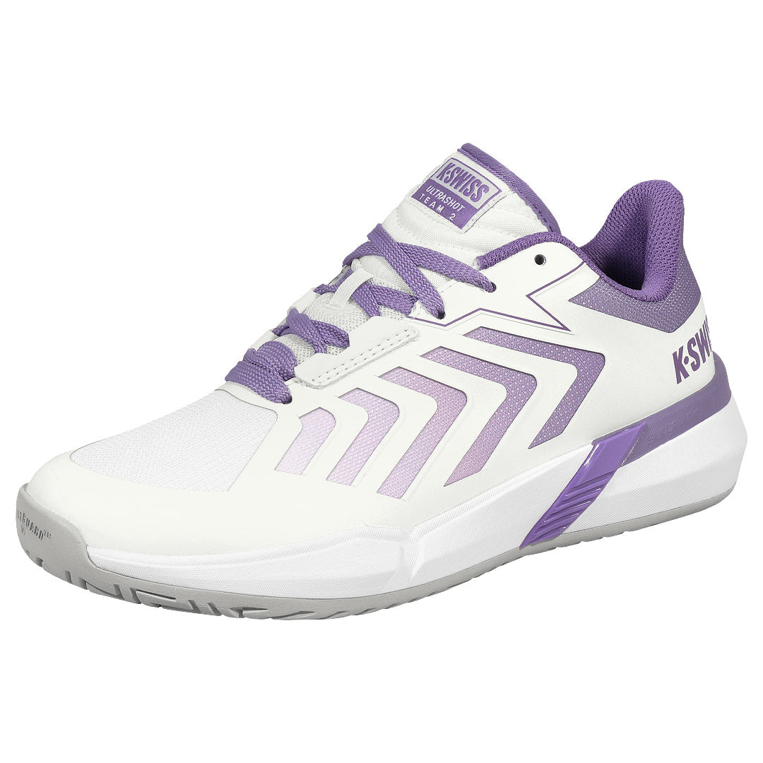 最終価格 ジョナサンアドラー キャニスターライトパープル × ホワイト K-Swiss Women's Ultrashot Team 2 - White/Purple Haze – Merchant of