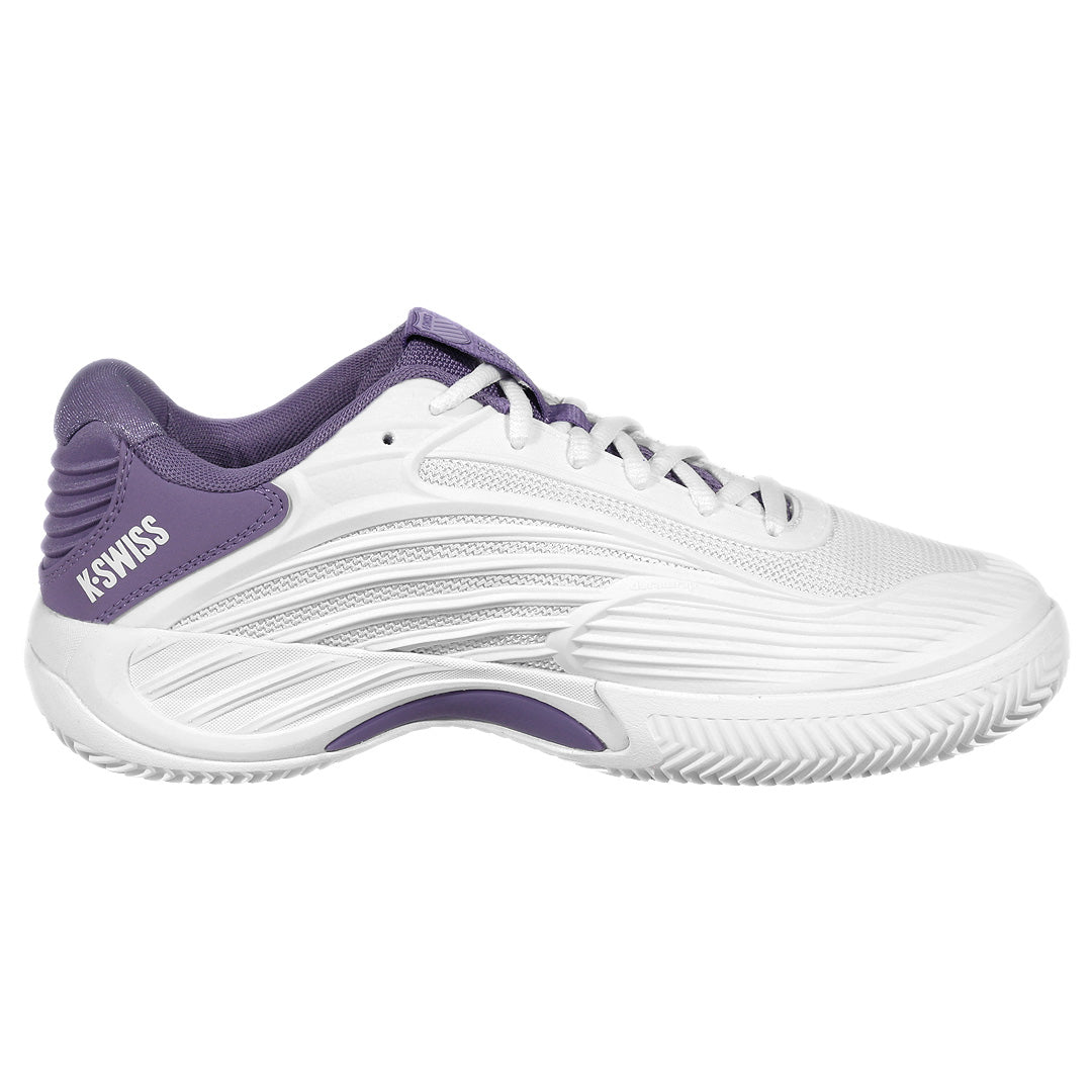 K-Swiss Women's Hypercourt Express 3 - Clay - White/Purple Haze