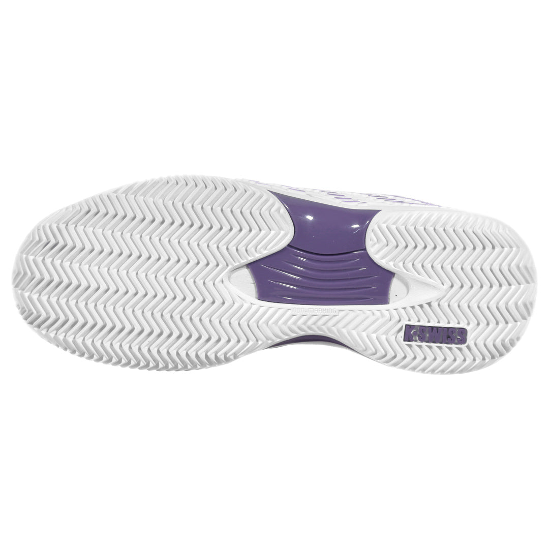 K-Swiss Women's Hypercourt Express 3 - Clay - White/Purple Haze