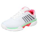 K-Swiss Women's Hypercourt Express 2 - Clay - White/Neon Pastel Pink