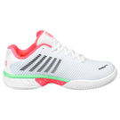 K-Swiss Women's Hypercourt Express 2 - Clay - White/Neon Pastel Pink