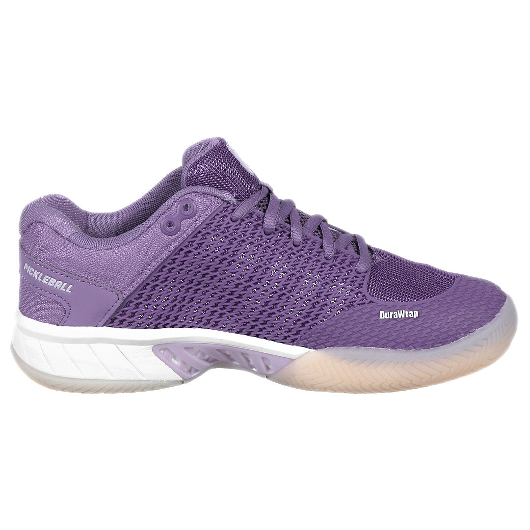 K-Swiss Women's Express Light Pickleball - Wide - Purple Haze/White