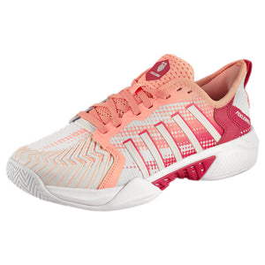 K-Swiss Women's Pickleball Supreme - Cloud Dancer/Raspberry Sorbet
