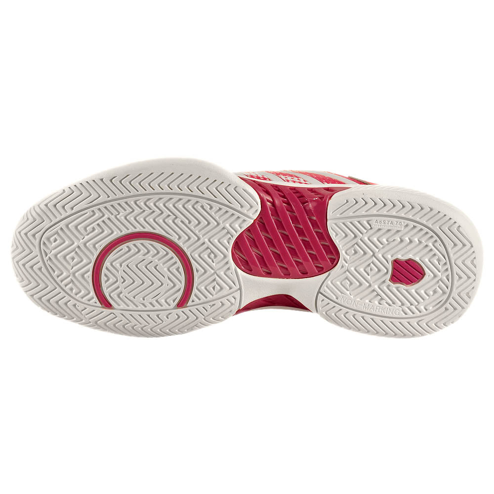 K-Swiss Women's Pickleball Supreme - Cloud Dancer/Raspberry Sorbet