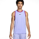 Nike Men's Slam NY Sleeveless Tank - Purple Pulse/Hot Fuchsia