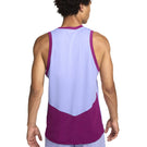 Nike Men's Slam NY Sleeveless Tank - Purple Pulse/Hot Fuchsia