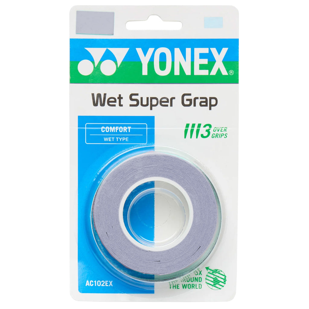 Yonex Wet Super Grap - 3 pack - Pale Lilac