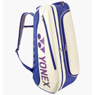 Yonex Expert Racquet Bag 6 Pack - White/Deep Blue