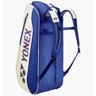 Yonex Expert Racquet Bag 6 Pack - White/Deep Blue