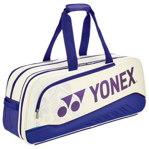 Yonex Expert Tournament Bag - White/Deep Purple
